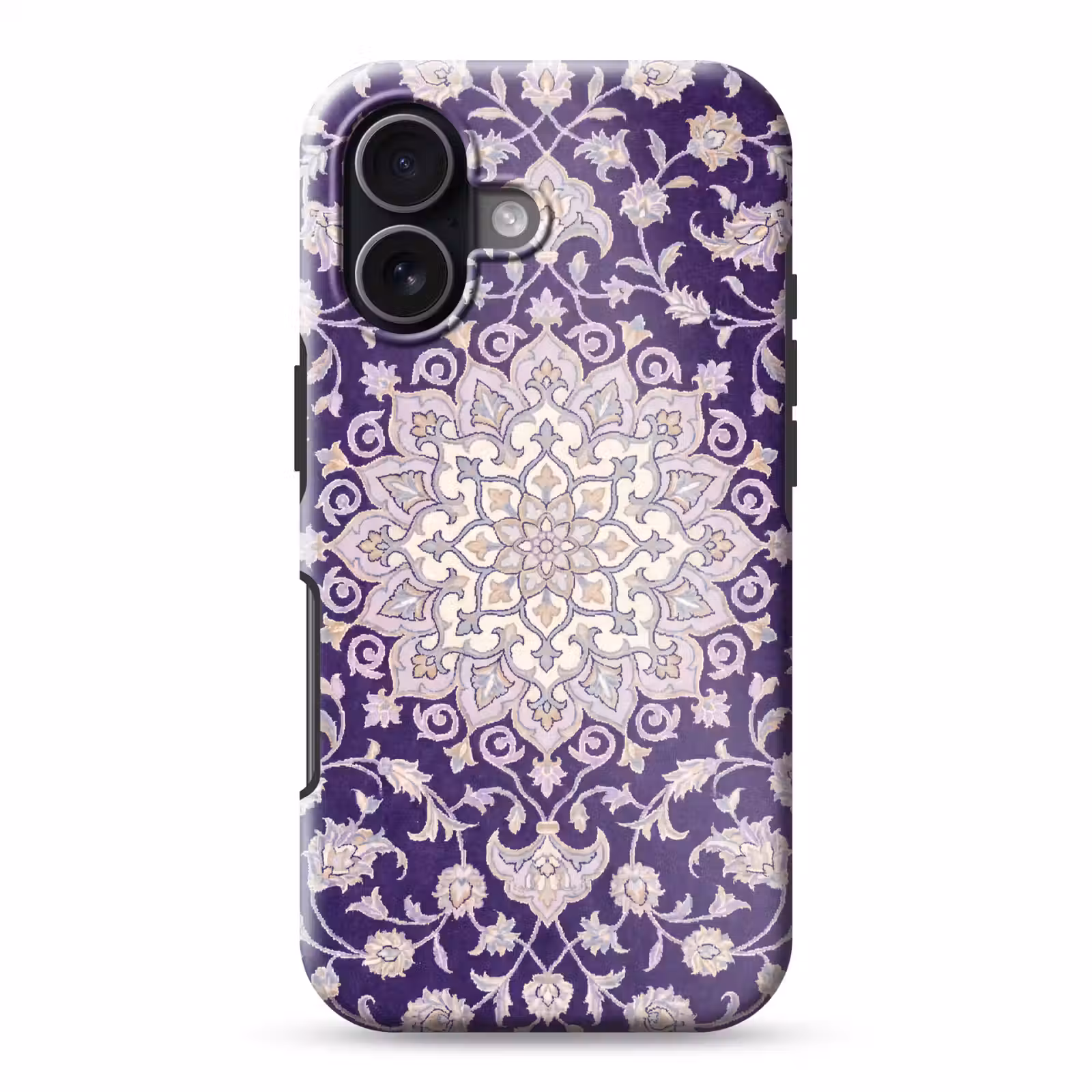 Handyhülle Toughcase - Muster – Medaillon – Orientalisch – Lila – Dekoration — 1