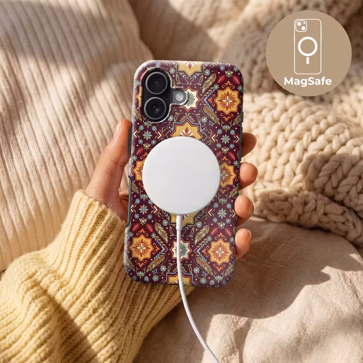 Handyhülle Toughcase - Muster – Floral – Geometrisch – Farbenfroh – Dekoration — 8