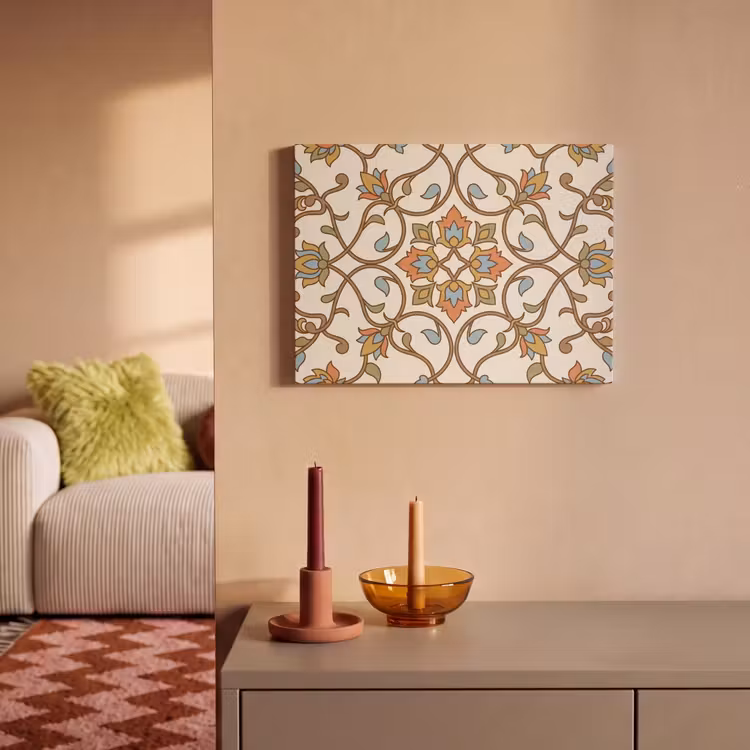 Akustikbild - Muster – Blumen – Ornament – Bunt — 2