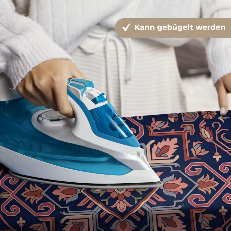 Wandteppich - Muster – Orientalisch – Blumig – Blau – Klassisch — 10