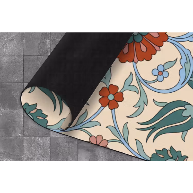 Küchenläufer - Blumen – Muster – Klassisch – Dekoration – Farbenfroh — 4