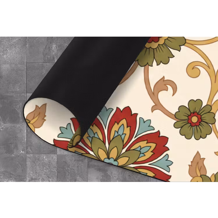 Küchenläufer - Muster – Blumen – Ornament – Klassisch – Farbenfroh — 4