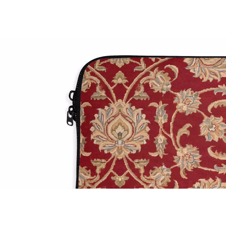 Laptop hülle - Muster – Blume – Klassisch – Orientalisch – Rot — 5