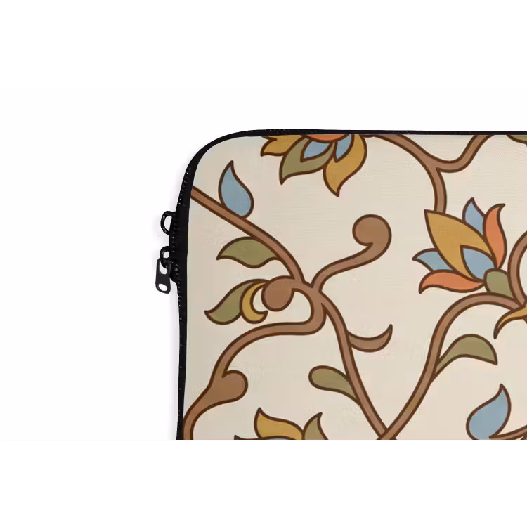 Laptop hülle - Muster – Blumen – Ornament – Bunt — 5