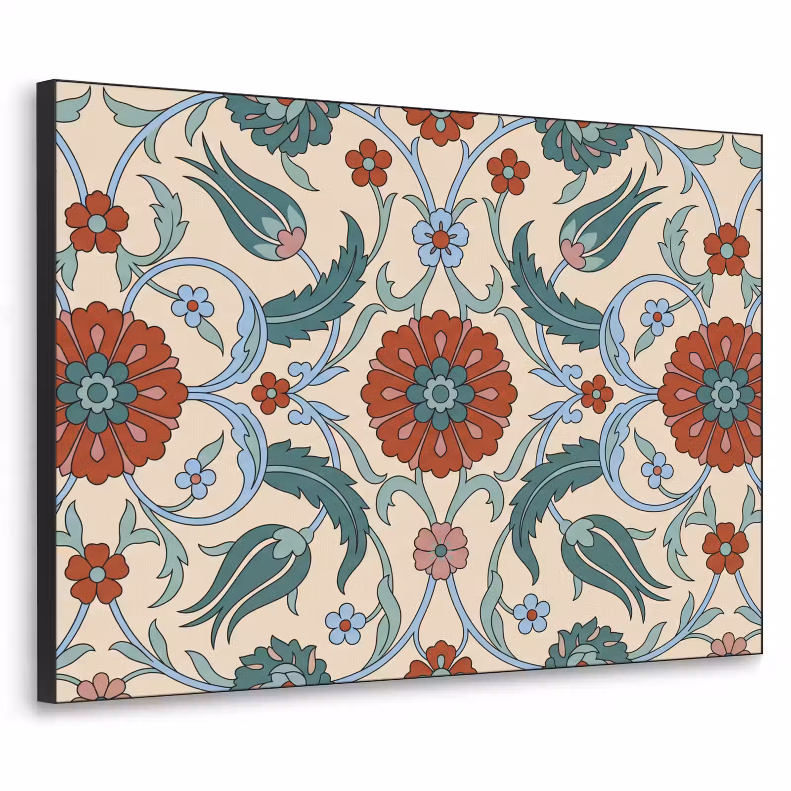 Art Frame - Blumen – Muster – Klassisch – Dekoration – Farbenfroh — 1