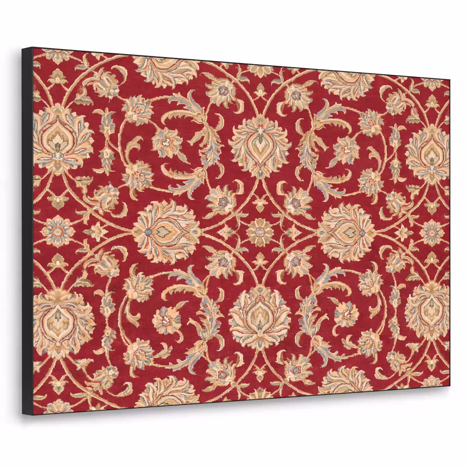 Art Frame - Muster – Blume – Klassisch – Orientalisch – Rot — 1