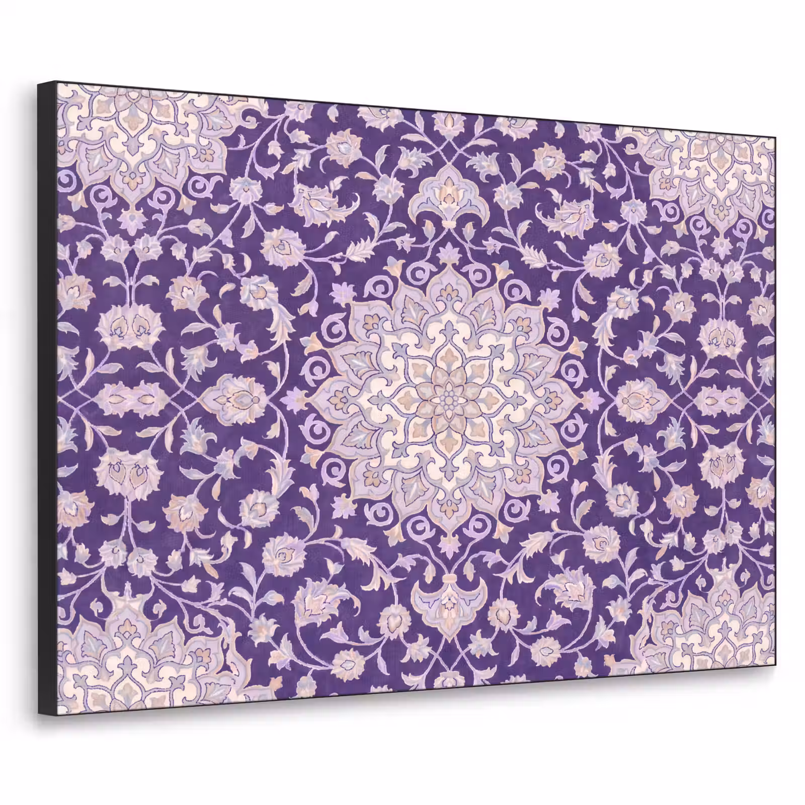 Art Frame - Muster – Medaillon – Orientalisch – Lila – Dekoration — 1