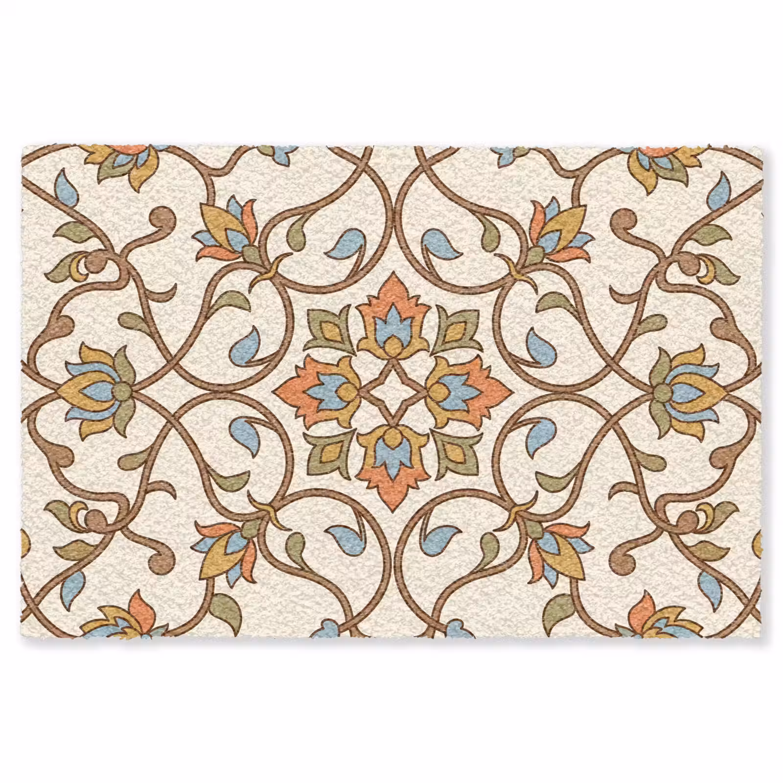 Teppich - Muster – Blumen – Ornament – Bunt — 1