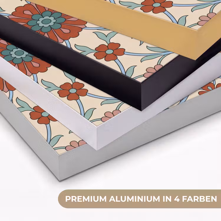 Art Frame - Blumen – Muster – Klassisch – Dekoration – Farbenfroh — 5