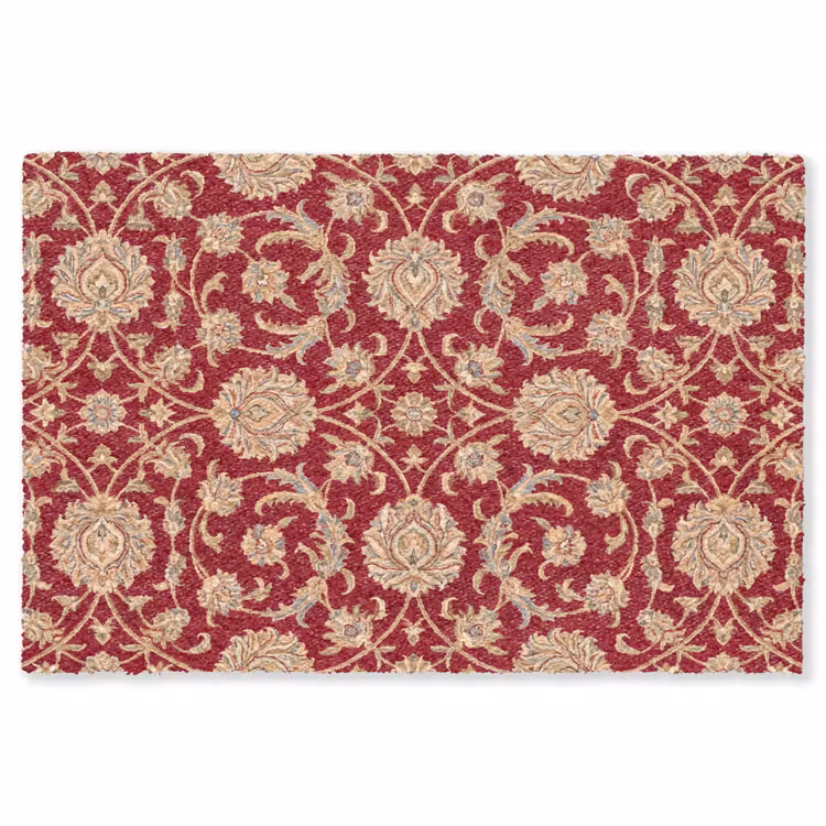 Teppich - Muster – Blume – Klassisch – Orientalisch – Rot — 1