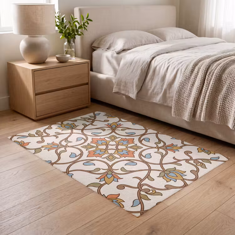 Teppich - Muster – Blumen – Ornament – Bunt — 5