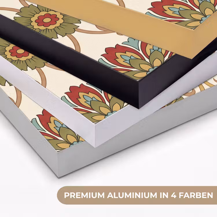 Art Frame - Muster – Blumen – Ornament – Klassisch – Farbenfroh — 5