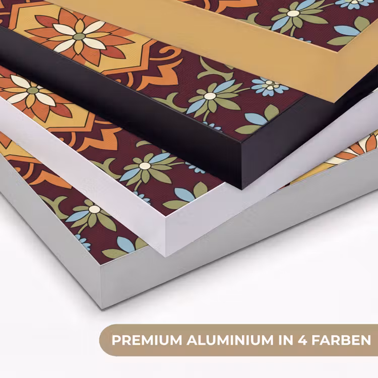 Art Frame - Muster – Floral – Geometrisch – Farbenfroh – Dekoration — 5