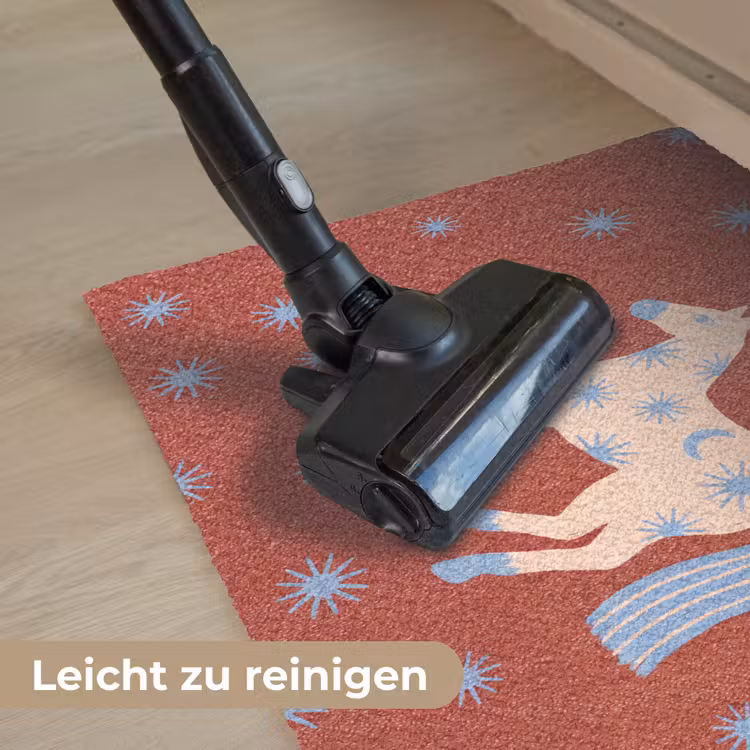 Fußmatte - Tiere – Sterne – Mond – Abstrakt – Rot — 9