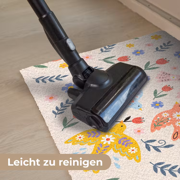 Fußmatte - Vögel – Blumen – Folk – Bunt – Tiere — 9