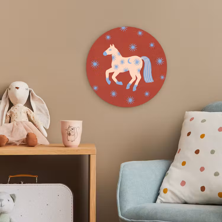Forexbild Rund - Tiere – Sterne – Mond – Abstrakt – Rot — 5