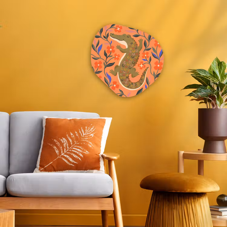 Forexbild Organische Form - Tiere – Blumen – Orange – Illustration – Natur — 3