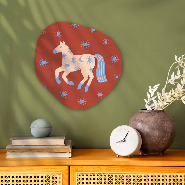 Forexbild Organische Form - Tiere – Sterne – Mond – Abstrakt – Rot — 2
