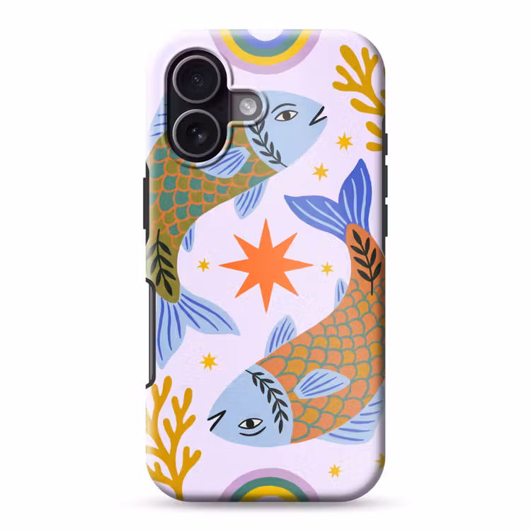 Handyhülle Toughcase - Fisch – Unterwasser – Tiere – Abstrakt – Farbenfroh — 1