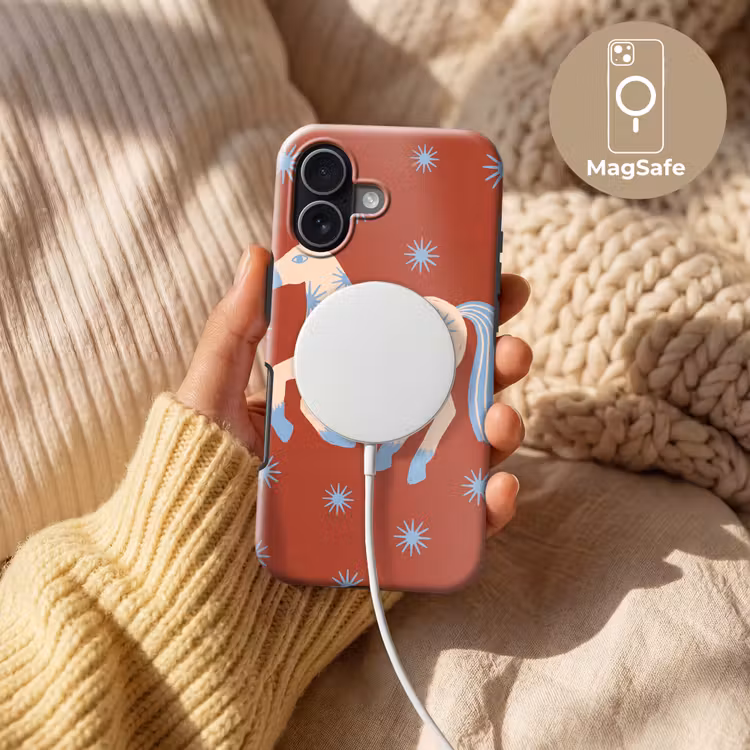 Handyhülle Toughcase - Tiere – Sterne – Mond – Abstrakt – Rot — 8