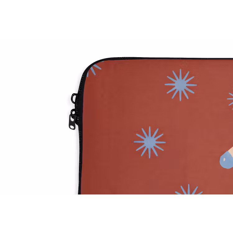Laptop hülle - Tiere – Sterne – Mond – Abstrakt – Rot — 5