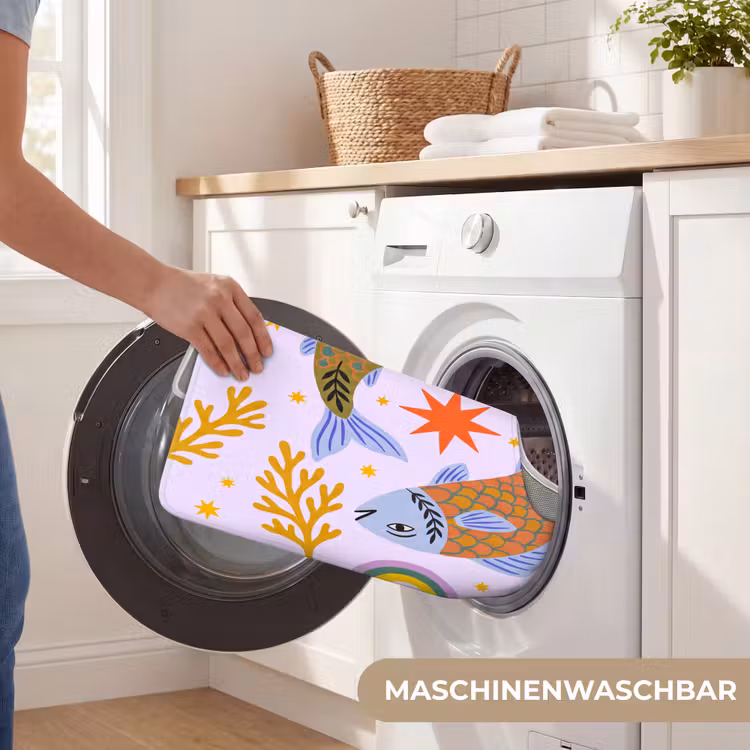 WC Vorleger - Fisch – Unterwasser – Tiere – Abstrakt – Farbenfroh — 7