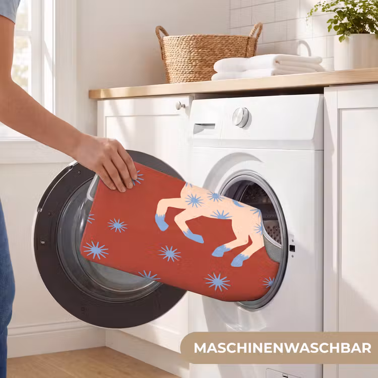 WC Vorleger - Tiere – Sterne – Mond – Abstrakt – Rot — 7