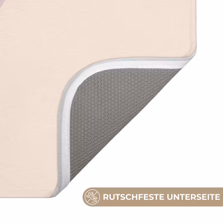 WC Vorleger - Vogel – Beeren – Natur – Modern – Beige — 3