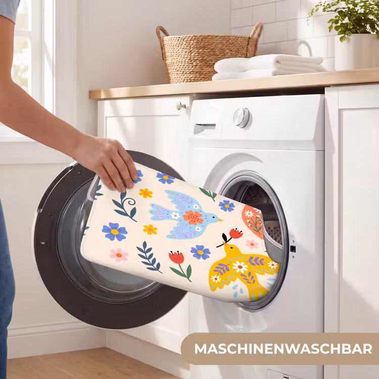 WC Vorleger - Vögel – Blumen – Folk – Bunt – Tiere — 7