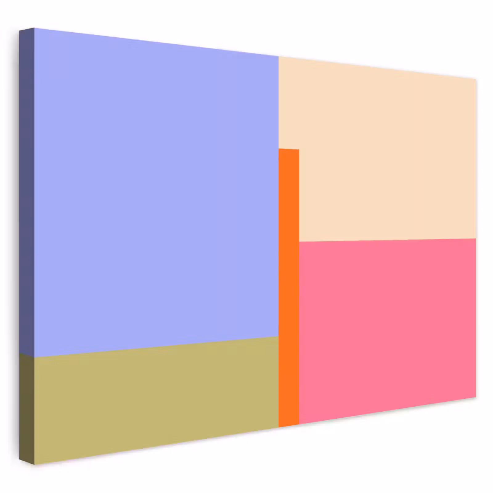 Outdoor Leinwand - Zusammenfassung – Geometrie – Kunst – Modern – Farbenfroh — 1
