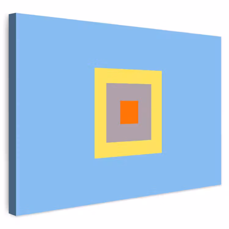 Outdoor Leinwand - Abstrakt – Geometrisch – Farbenfroh – Modern – Formen — 1