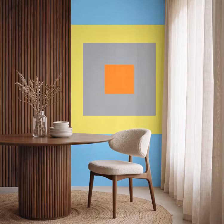 Tapete - Abstrakt – Geometrisch – Farbenfroh – Modern – Formen — 4