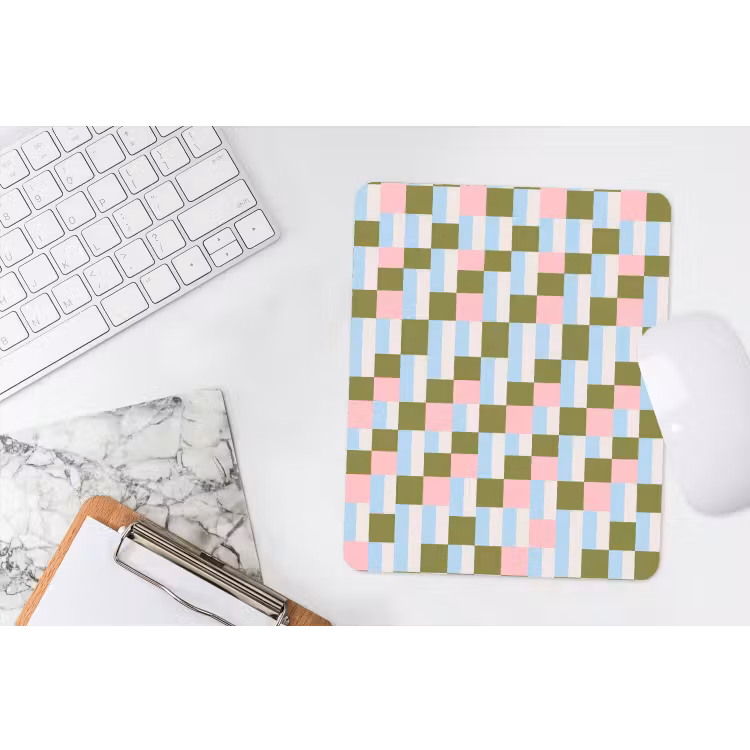 Mauspad - Muster – Geometrisch – Abstrakt – Farbenfroh – Modern — 4