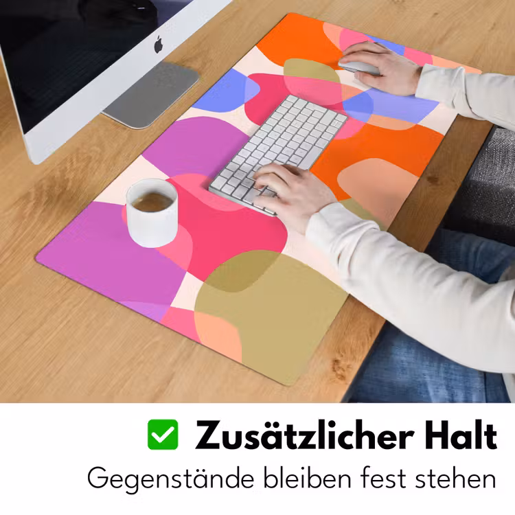 Schreibtischunterlage - Zusammenfassung – Formen – Modern – Farbenfroh — 3