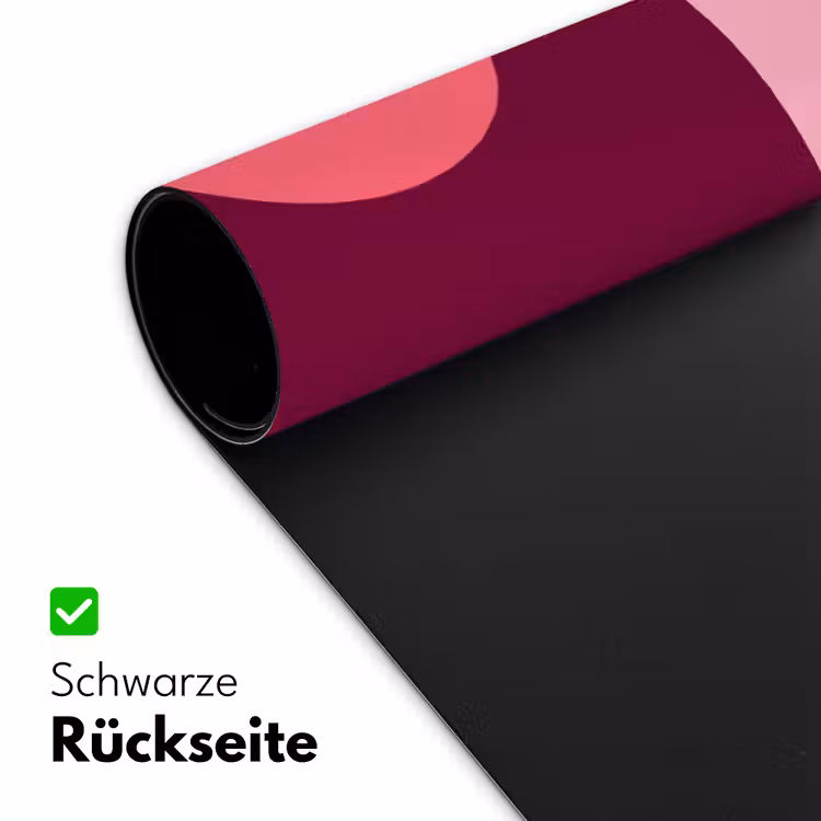 Schreibtischunterlage - Zusammenfassung – Formen – Rosa – Modern – Design — 2