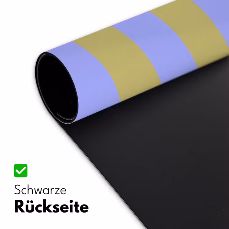 Schreibtischunterlage - Zusammenfassung – Geometrie – Streifen – Blöcke – Rot — 2