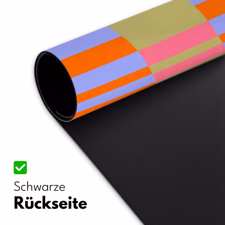 Schreibtischunterlage - Zusammenfassung – Muster – Geometrisch – Farbenfroh – Modern — 2