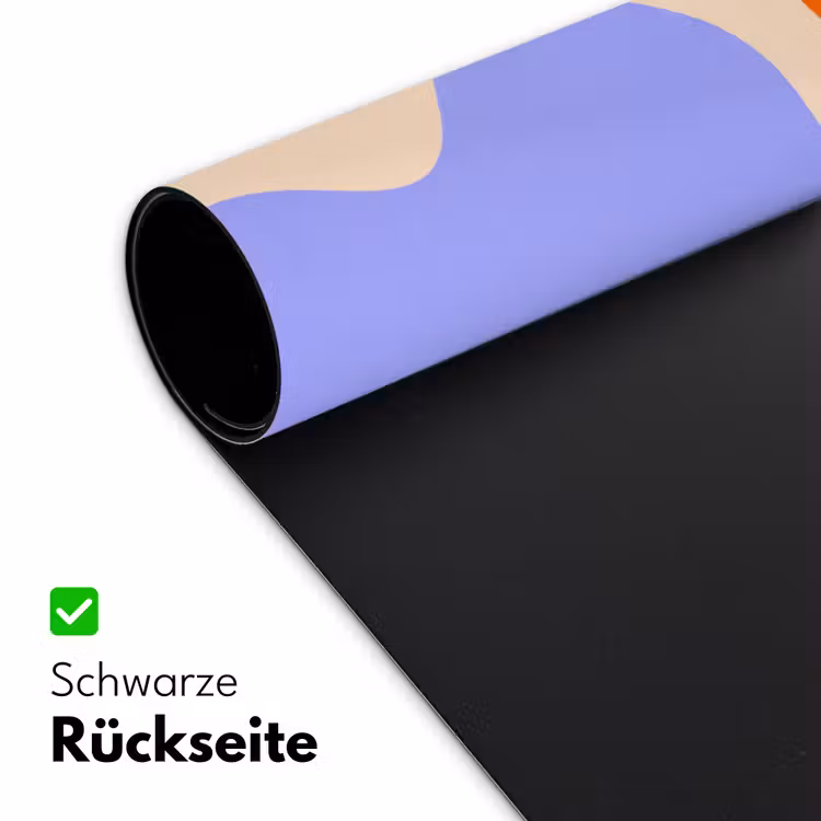 Schreibtischunterlage - Zusammenfassung – Organische Formen – Design – Modern – Farbenfroh — 2