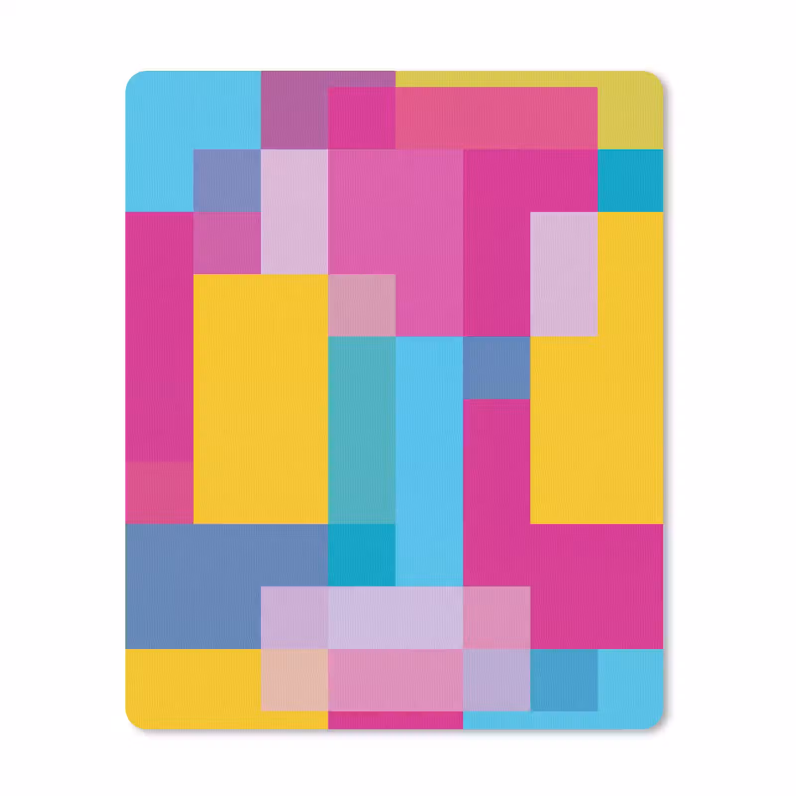 Mauspad - Abstrakt – Geometrisch – Kunst – Farbenfroh – Modern — 1