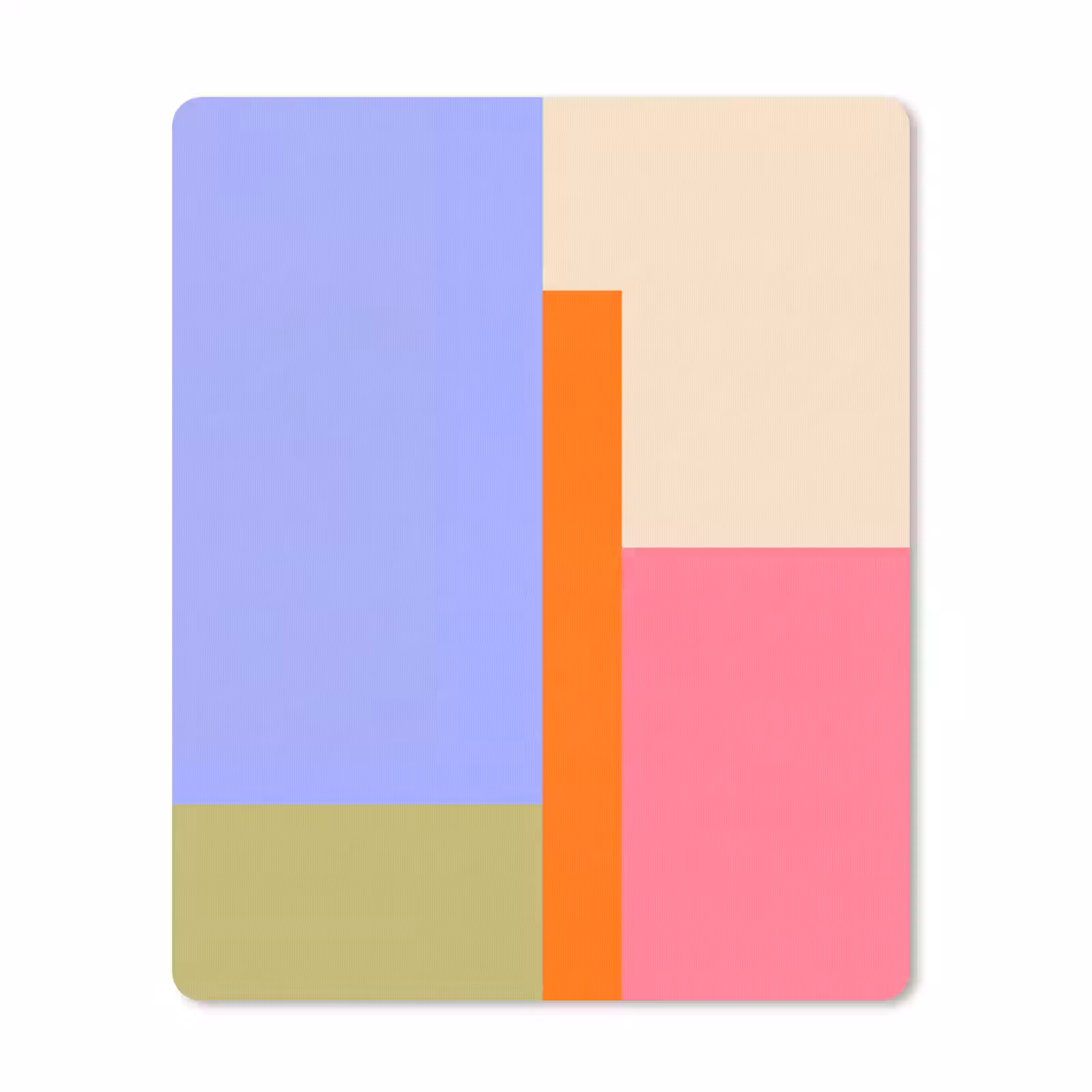 Mauspad - Zusammenfassung – Geometrie – Kunst – Modern – Farbenfroh — 1