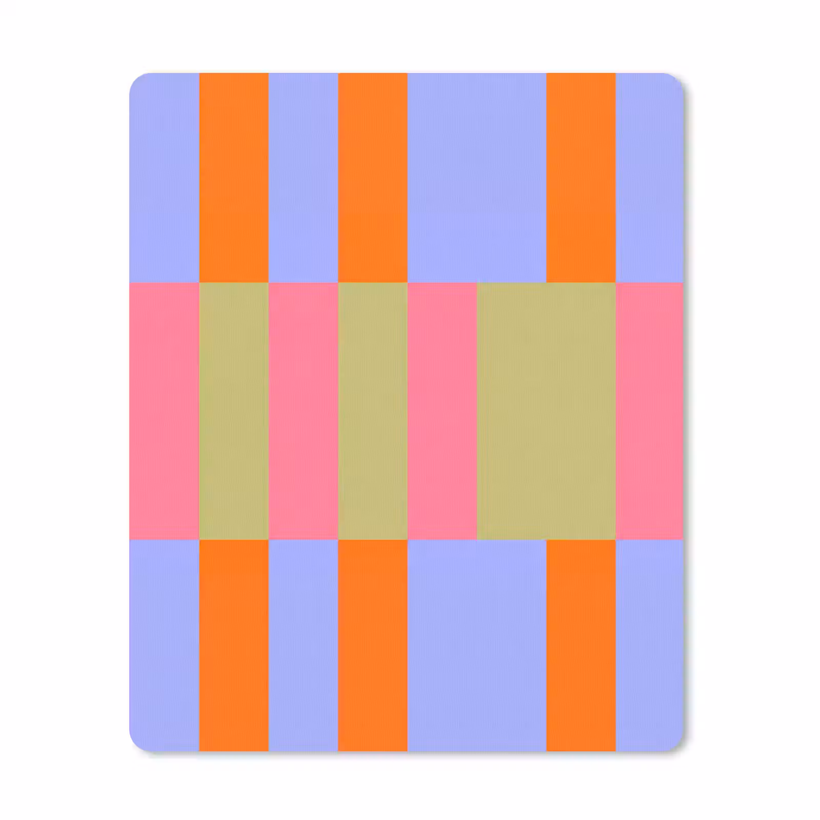 Mauspad - Zusammenfassung – Muster – Geometrisch – Farbenfroh – Modern — 1