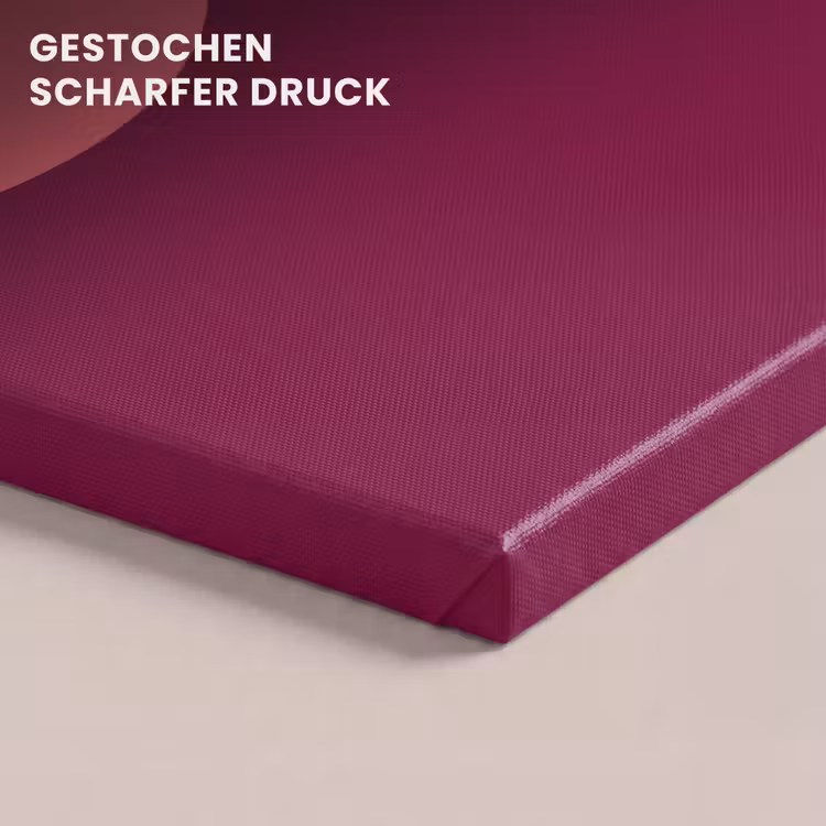 Leinwandbild - Zusammenfassung – Formen – Rosa – Modern – Design — 4