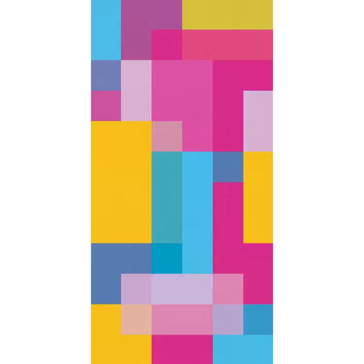 Tapete - Abstrakt – Geometrisch – Kunst – Farbenfroh – Modern — 2
