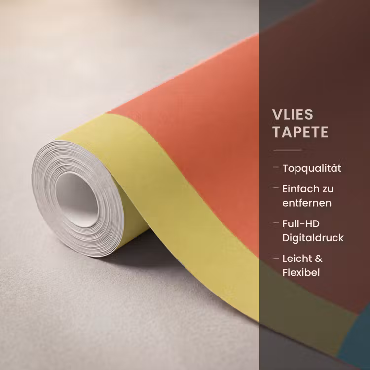 Tapete - Zusammenfassung – Geometrie – Farbenfroh – Modern – Kunst — 3