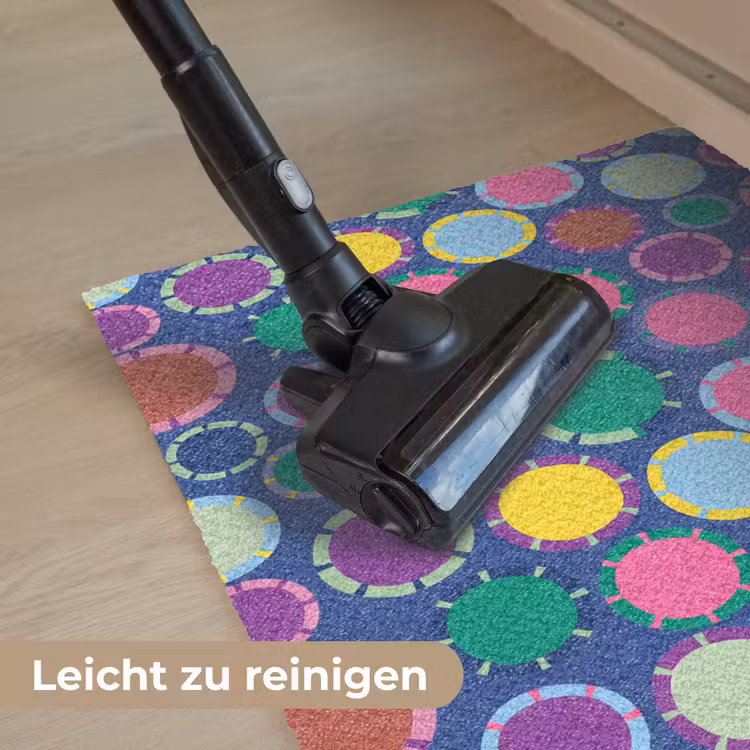 Fußmatte - Muster – Kreise – Abstrakt – Bunt — 9