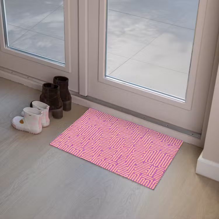 Fußmatte - Muster – Linien – Abstrakt – Modern – Lila — 8