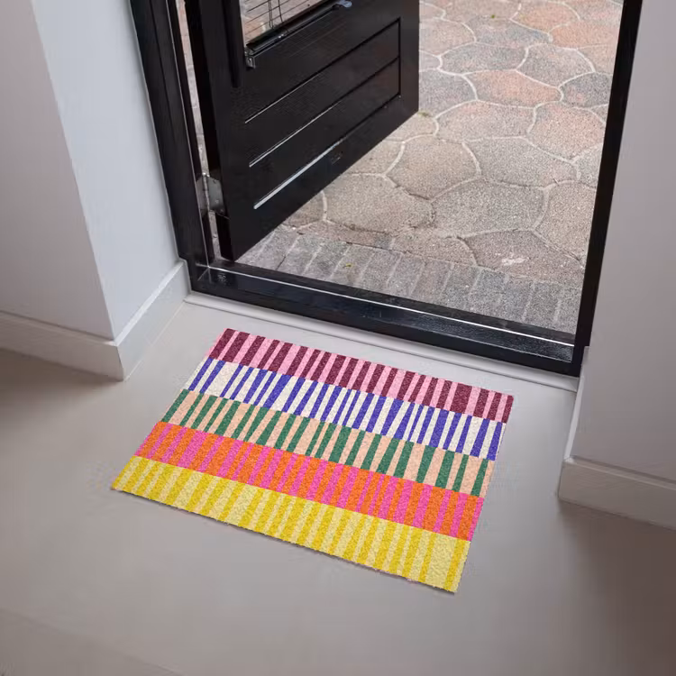 Fußmatte - Muster – Streifen – Abstrakt – Modern – Farbenfroh — 4