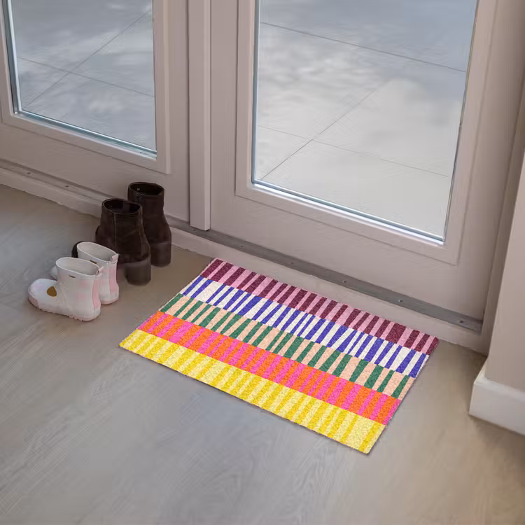 Fußmatte - Muster – Streifen – Abstrakt – Modern – Farbenfroh — 8