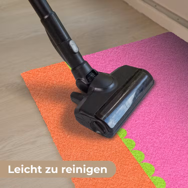 Fußmatte - Zusammenfassung – Geometrisch – Farbblöcke – Rosa – Orange — 9