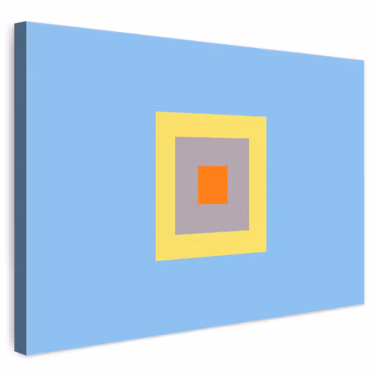 Leinwandbild - Abstrakt – Geometrisch – Farbenfroh – Modern – Formen — 1